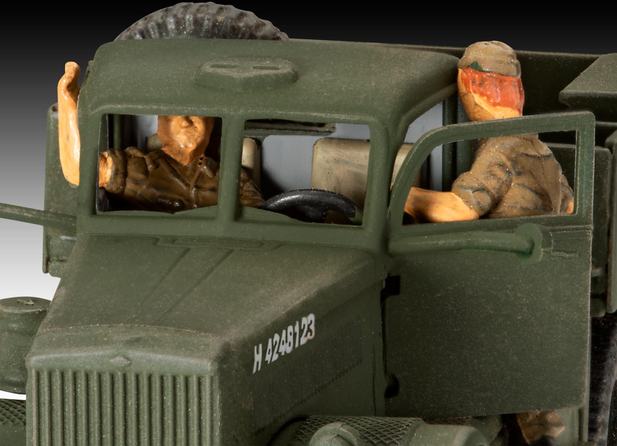 Revell 03364 M19 Tank Transporter 1:72 Scale Unbuilt/Unpainted Plastic Model Kit, Multicoloured, 15.8 cm x 24.3 cm x 3.6 cm - Image 3