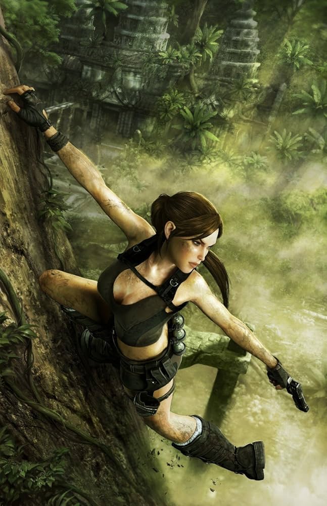 Amazon.com: Tomb Raider Underworld Lara Game Poster family silk