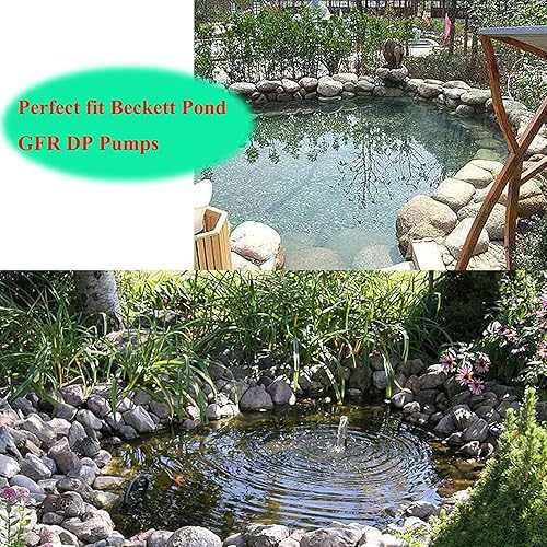 Miniatura 7 de Rollo de esponja prefiltrante apto para bomba Beckett Pond G FR DP, parte número 7209410 7137710 (paquete de 6)