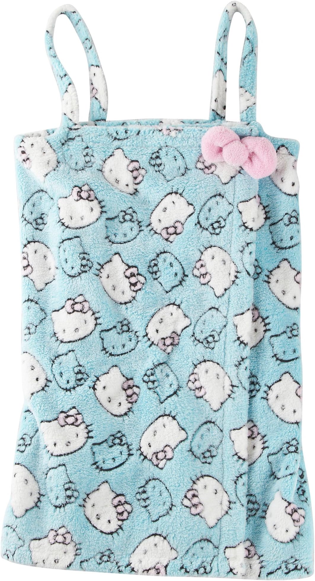 Hello Kitty Women's Plush Hour Burnout BM Shower Wrap