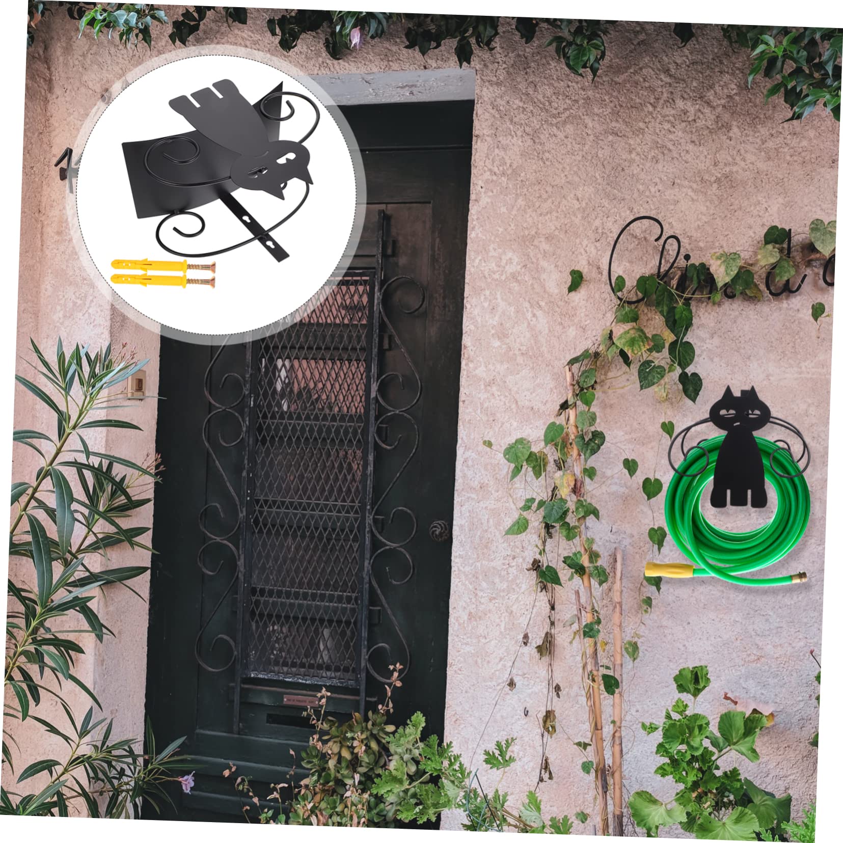 Abaodam 2 Pezzi Supporto Per Tubo Di Irrigazione Per Fiori E Piante Supporto Per Tubo Da Giardino Supporto Per Tubo Gancio Per Gancio Supporto Per Tubo Dell'Acqua Supporto Per