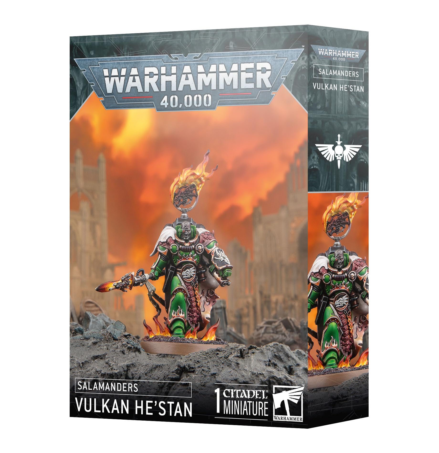 Amazon.com: Warhammer 40K: Salamanders: Vulkan He'Stan GWS 55-58