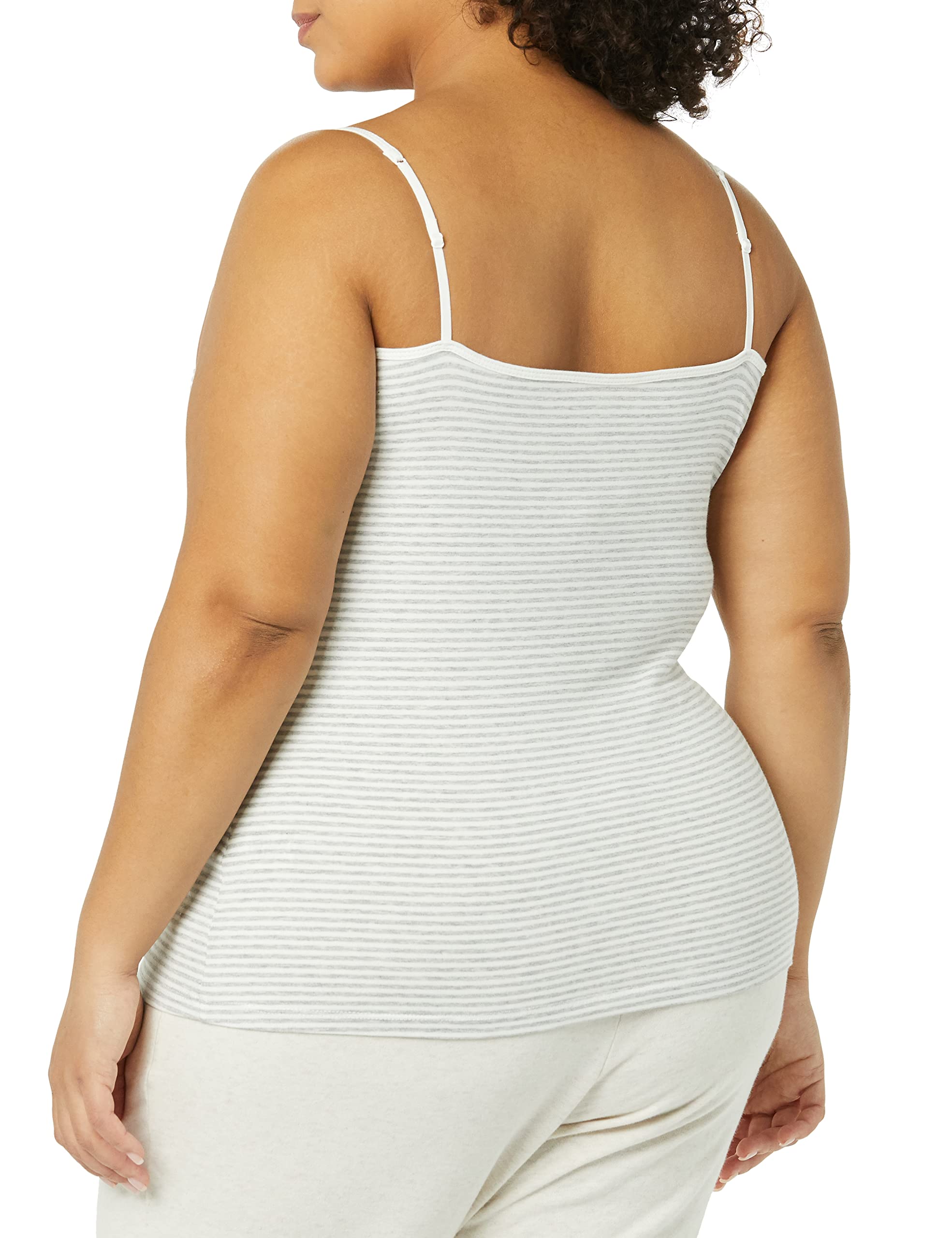 Amazon Essentials Canotta vestibilità Slim Donna, Pacco da 4