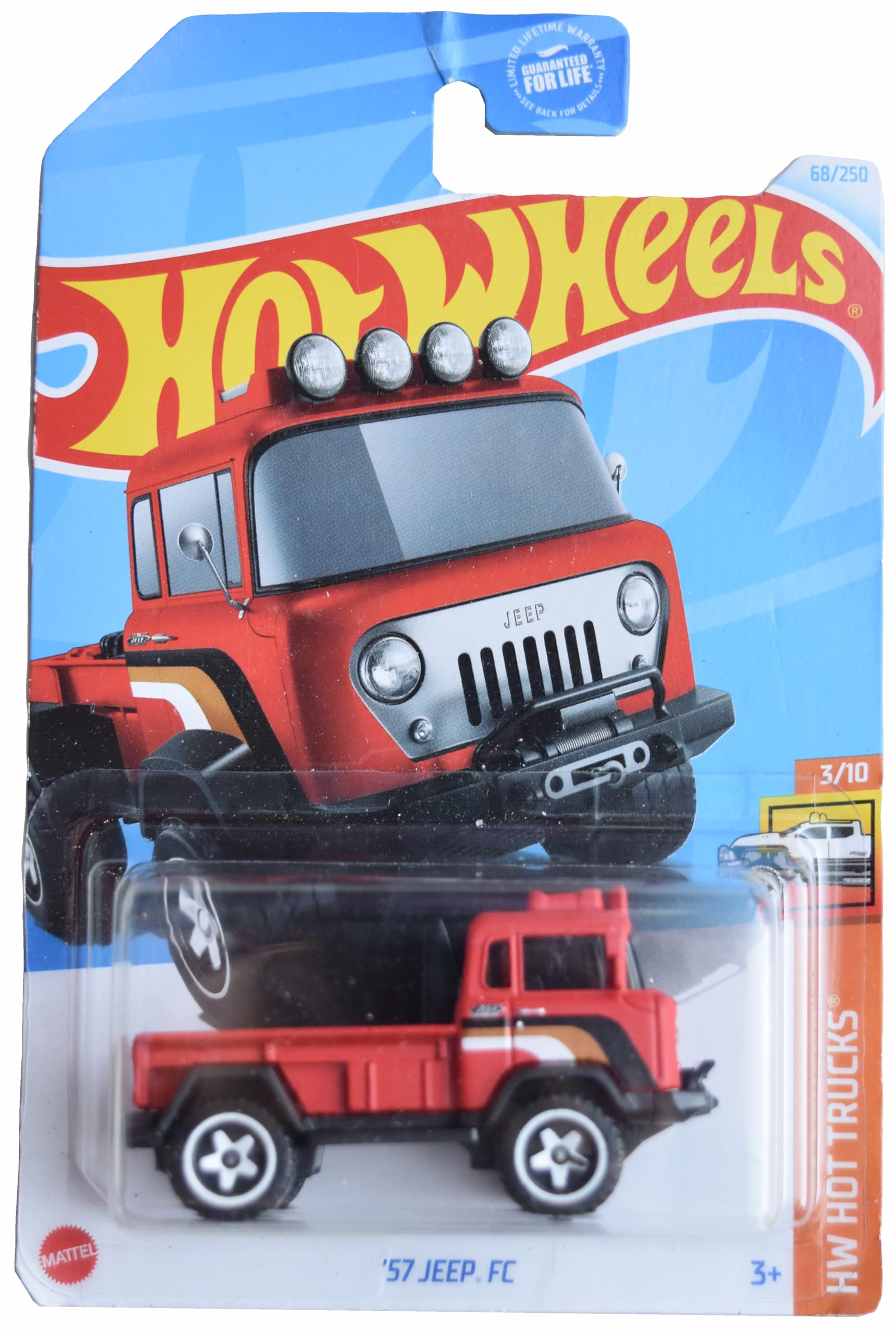 Amazon.com: Hot Wheels '57 Jeep FC, HW Hot Trucks 2/10 [red] 68