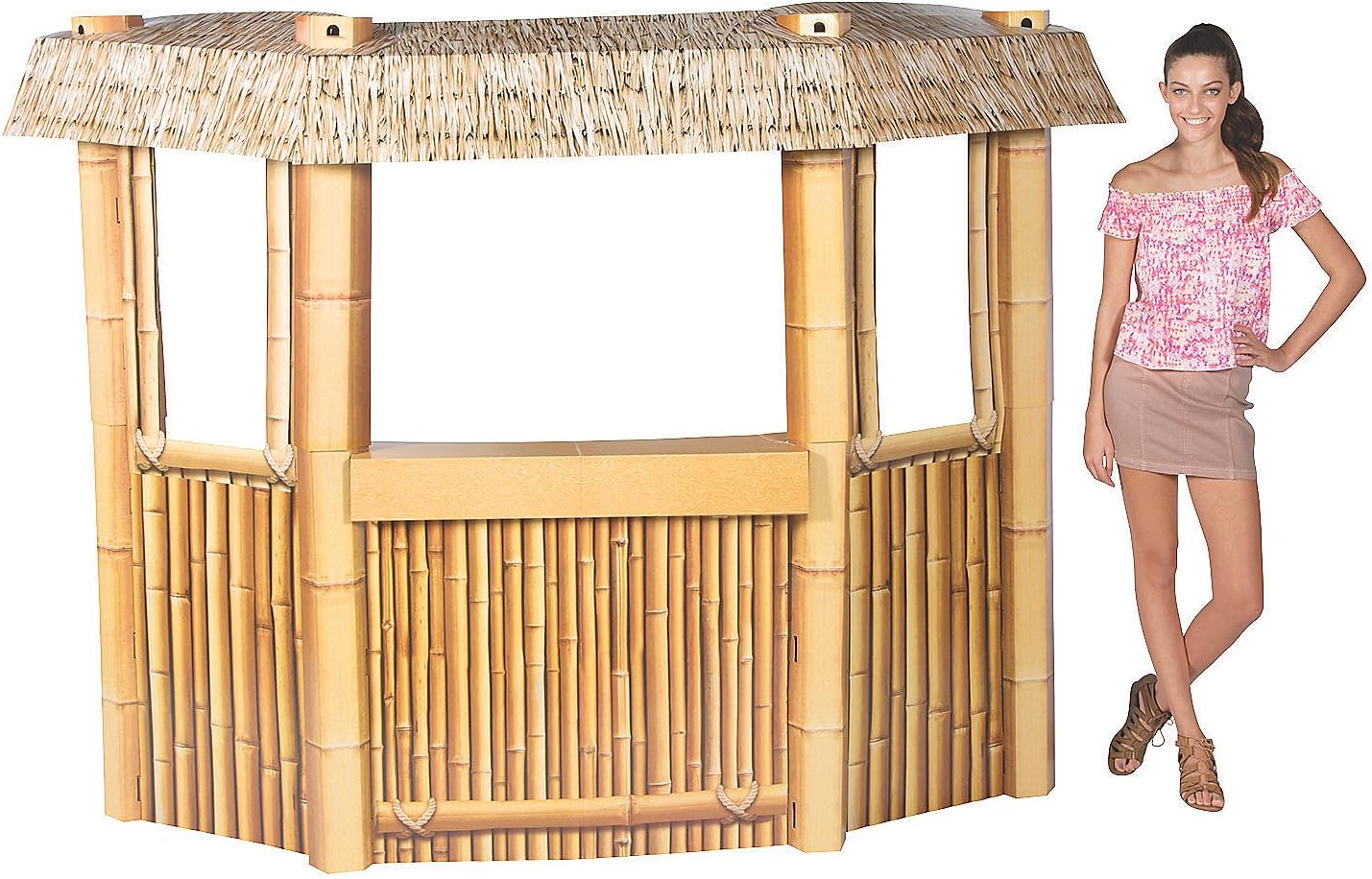 Island Luau Tiki Bar Stand-Up (cardboard)