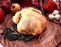 Vista 3 de Cuerdas elásticas gourmet; 6 pulgadas blancas resistentes; bolsa a granel de 3,000 lazos (75 paquetes de 40/paquete) (3000, blanco)