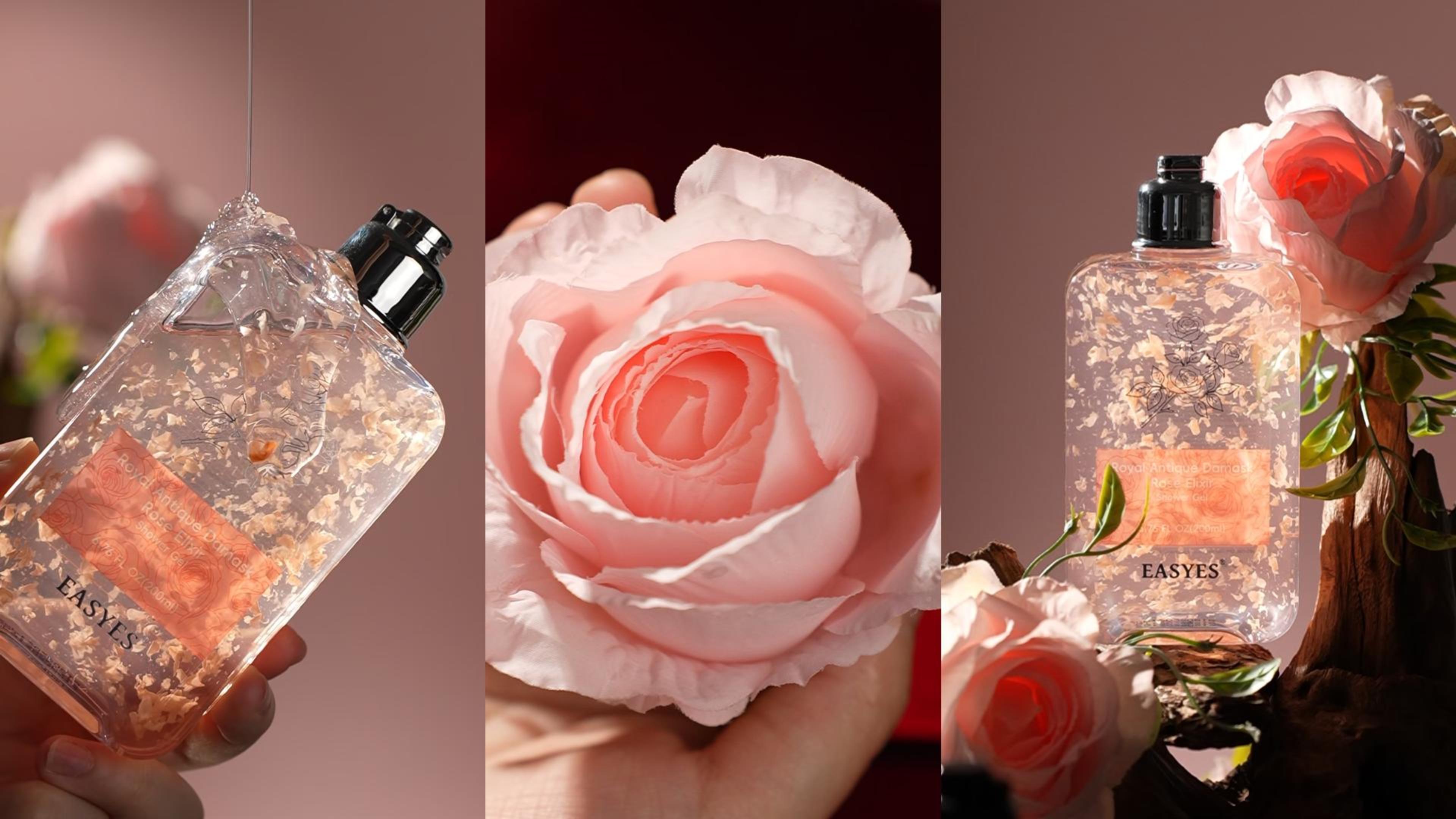 Amazon.com : Easyes Rose Elixir Body Wash for Women, Moisturizing