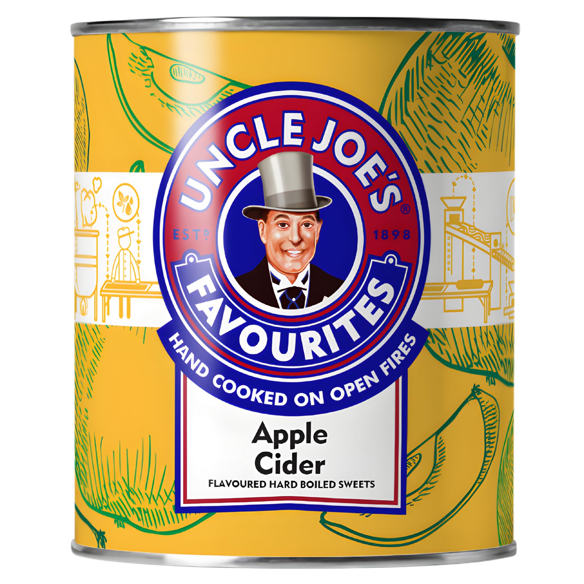 Uncle Joes Apple Cider Tin, 120 g