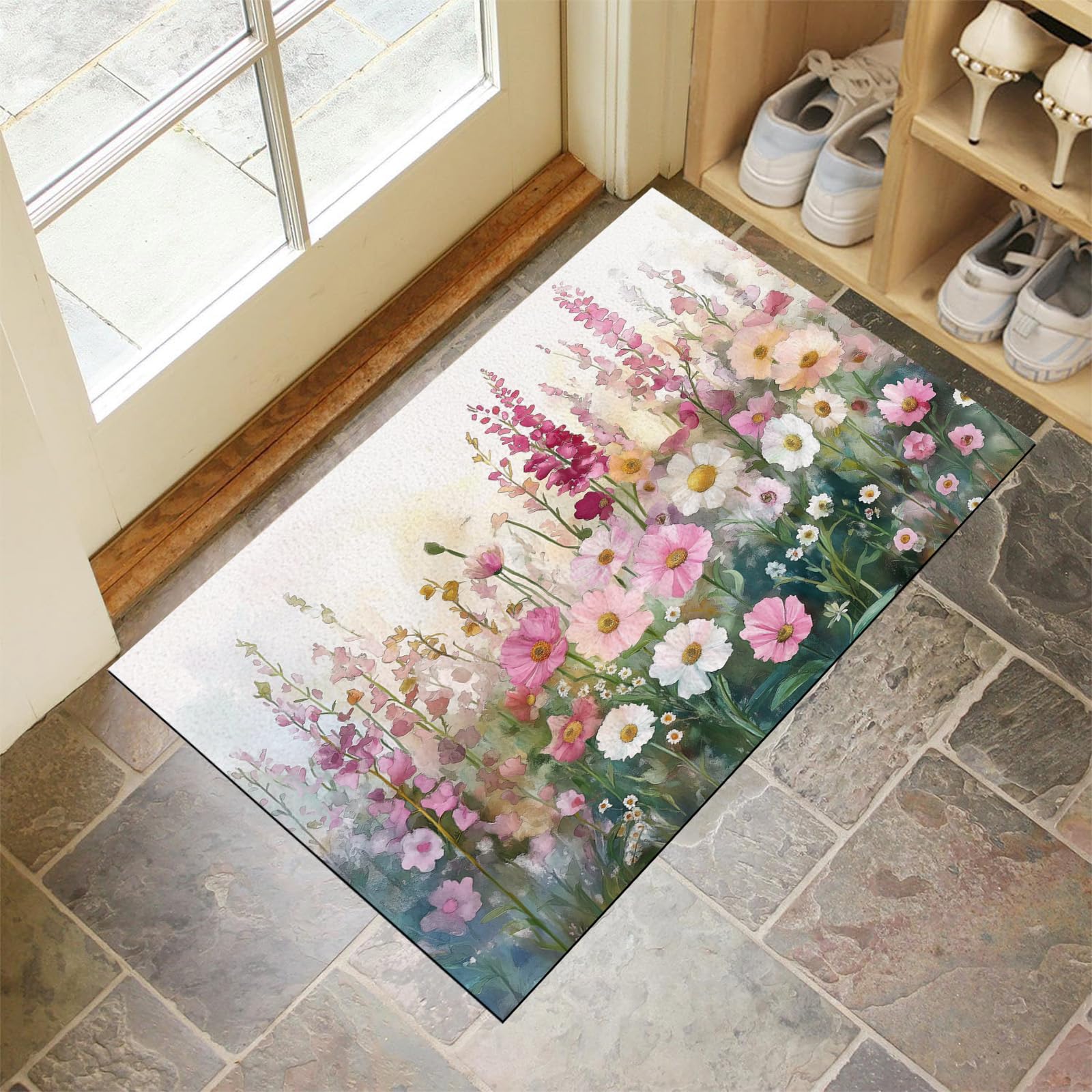 Tapis de Sol Antidérapant Absorbant Grand Format 90X140cm