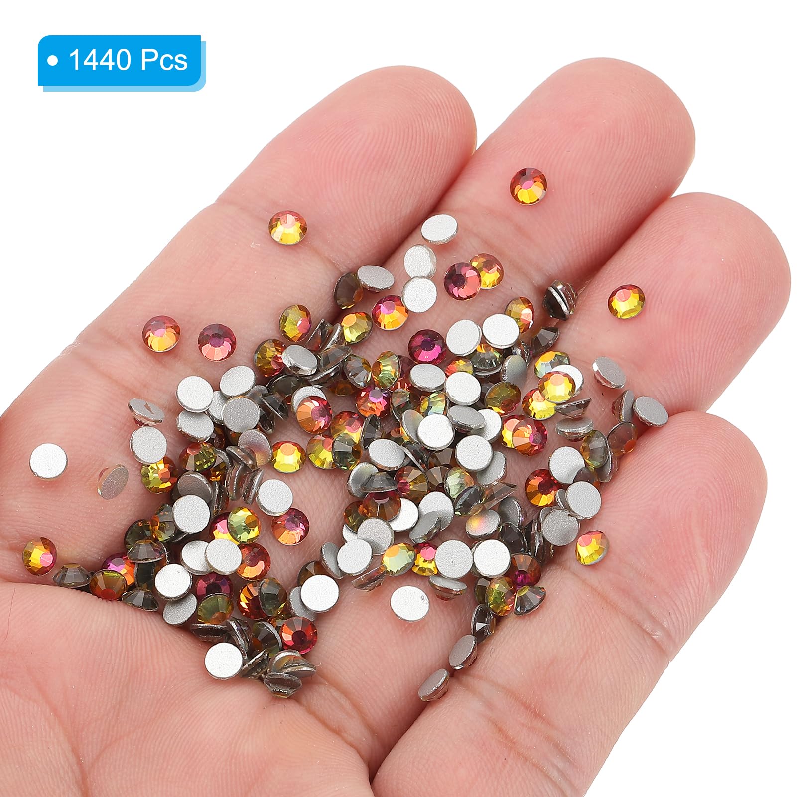 PATIKIL SS16/1440Pcs Glass Diamante Rhinestone - Image 4