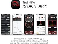 Vista 2 de UNIDEN R8 Extreme - Detector láser de radar de largo alcance, doble antenas frontal y trasera con flechas direccionales, GPS integrado con alertas