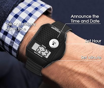 Amazon | FIVE SENSES - イングリッシュアトミックトーキングウォッチ