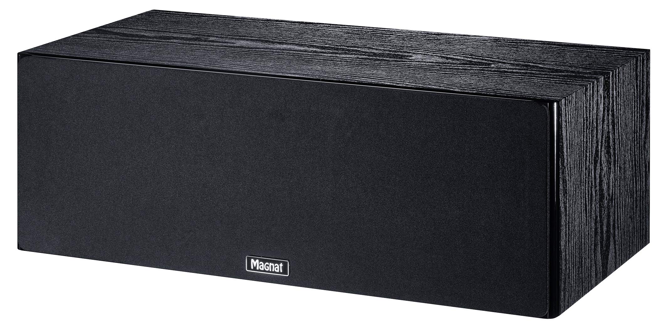 Magnat Signature Center 53, schwarz, 1Stk. - audiophiler 3-Wege Center-Lautsprecher mit edler Hochglanz-Front für hervorragenden Heimkino-Sound