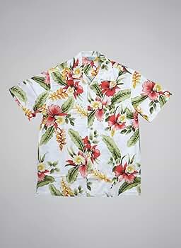 STUSSY アロハシャツ半袖シャツ花柄ハイビスカス stussy ステューシー シャツ 半袖 総柄 アロハシャツ USA製 90s