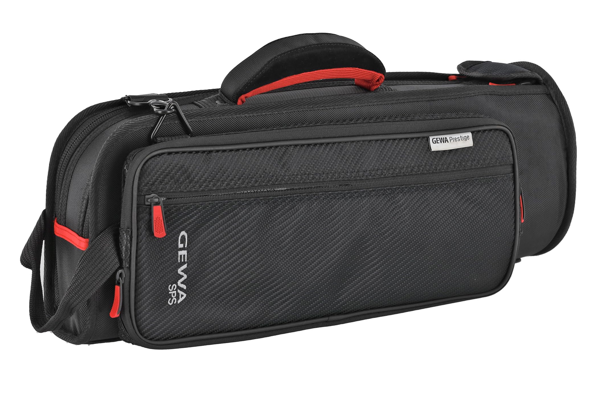GEWA Prestige SPS Gig Bag Trumpet - Cordura 1680 Denier - 20 mm padding with fibreglass insert - Accessory pocket - Backpack/shoulder strap - Black