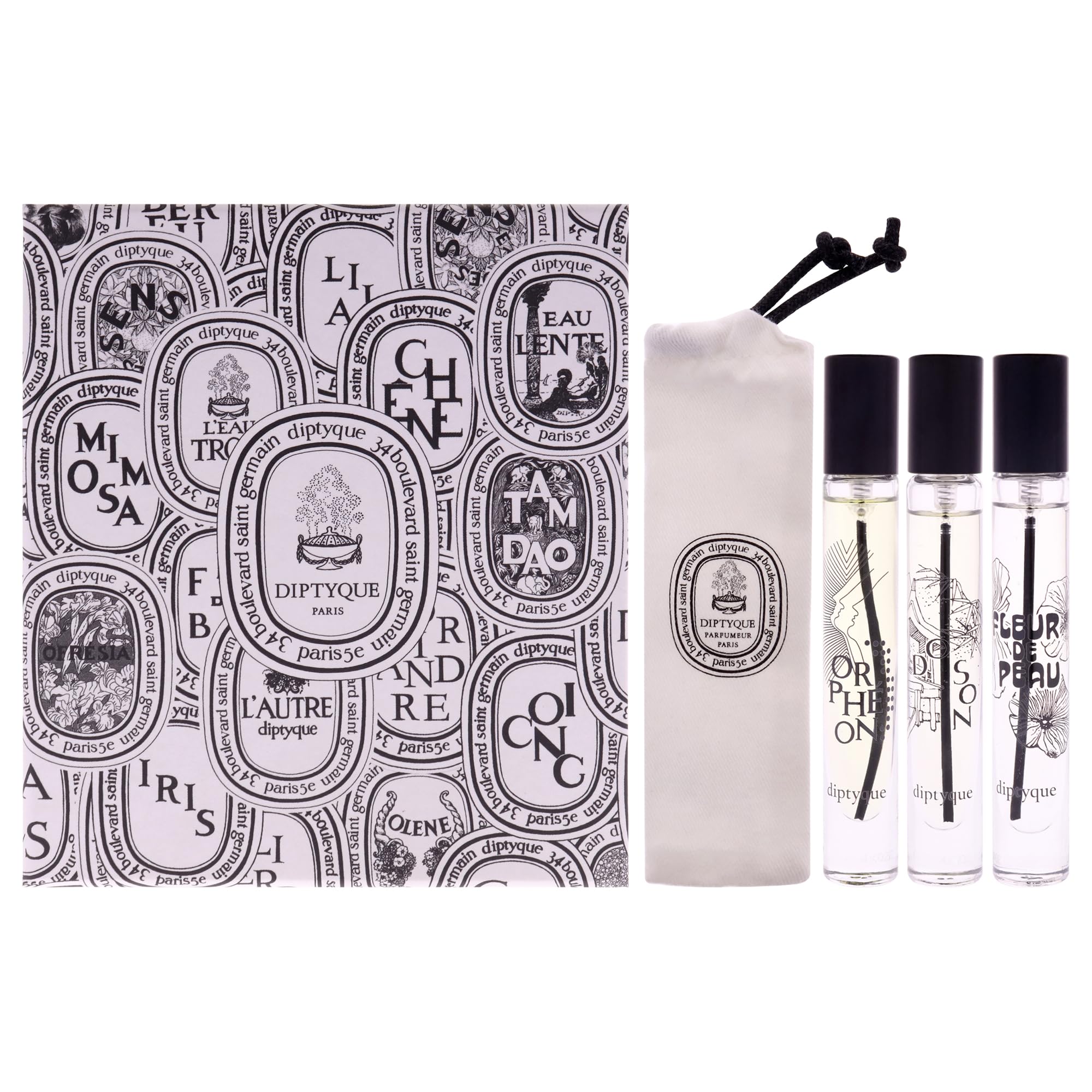 Amazon.com: DIPTYQUE Dip Stick Perfume Eau De Parfum 7.5ml Set of