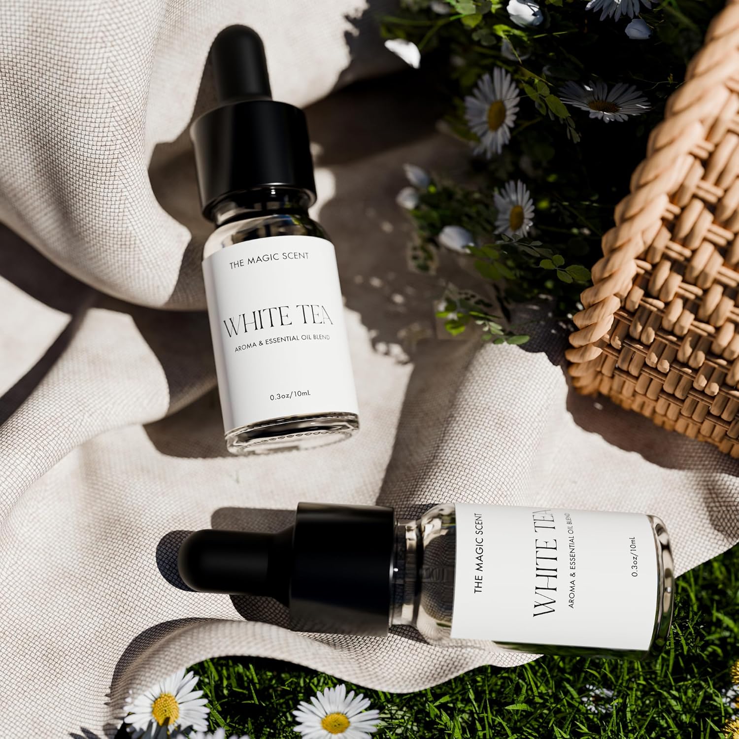 The Magic Scent White Tea Diffuser Oil - Hotel & Home Luxury Scents - Diffuser Oil Scents for Home Designed for Use in All Diffusers - 0.3 fl oz, 10 mL - Image 8