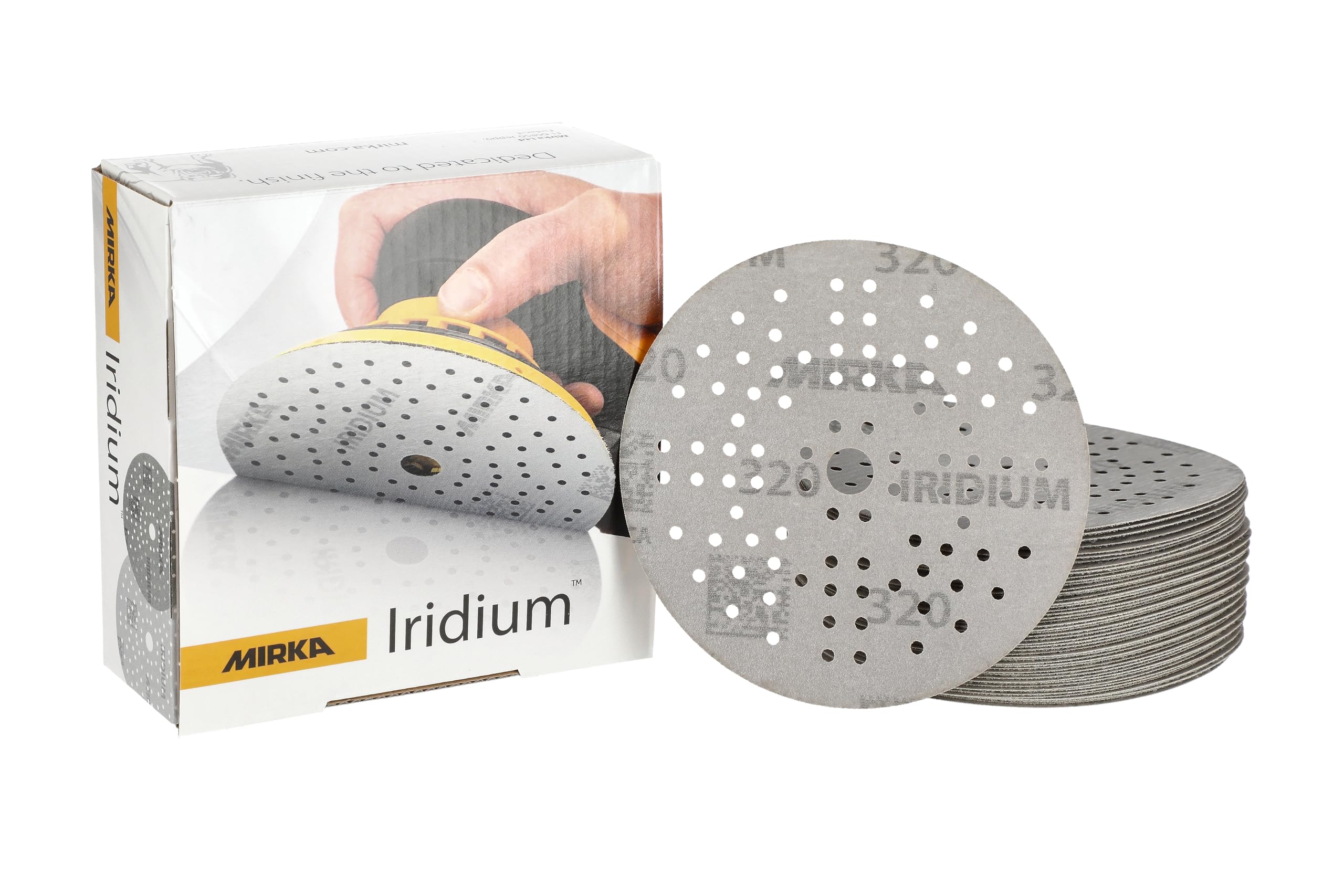 Mirka Iridium 320G ponçage sans poussière des meubles et carrosseries