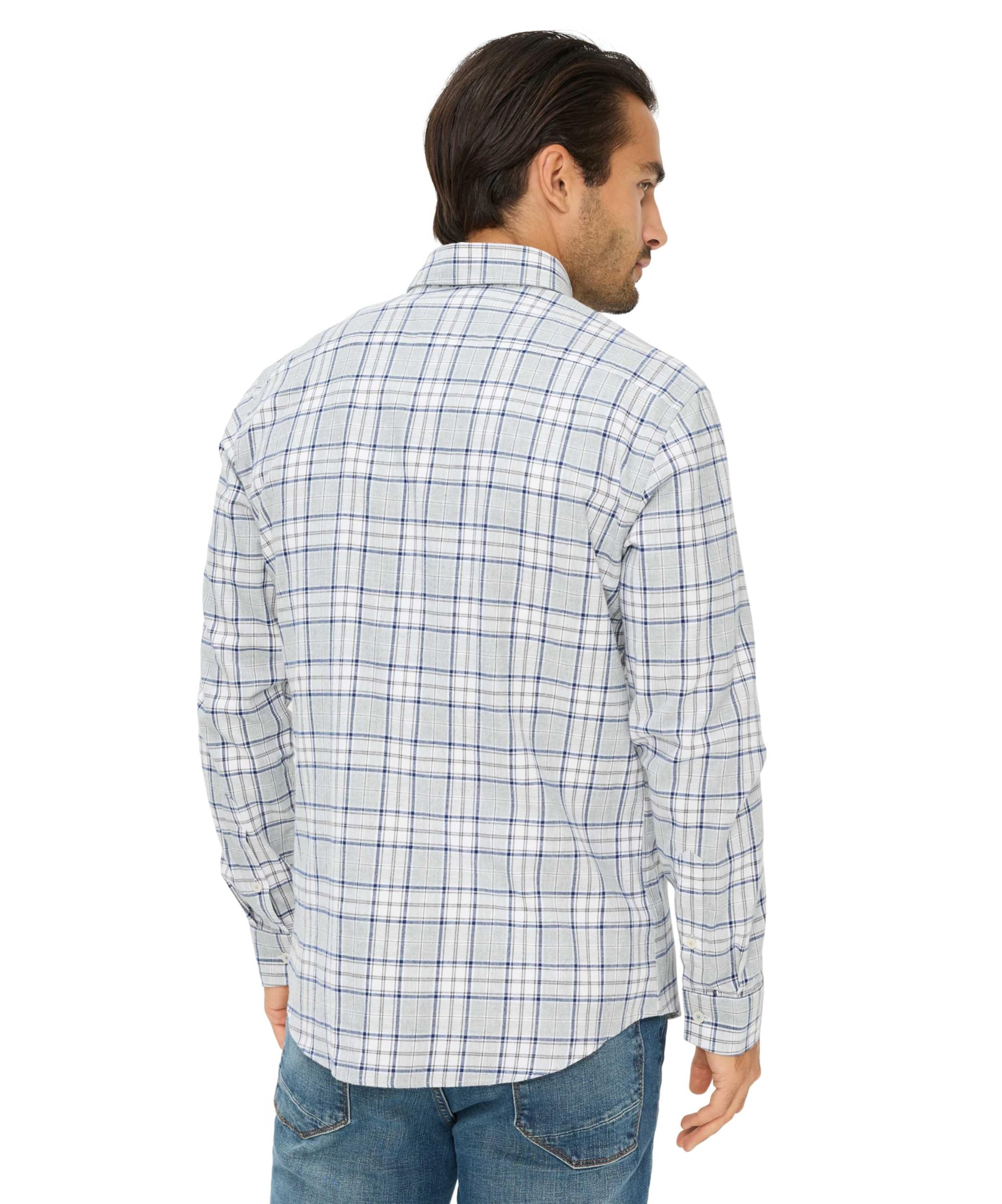 BRAX Koszula Mężczyźni Light Flanell Check