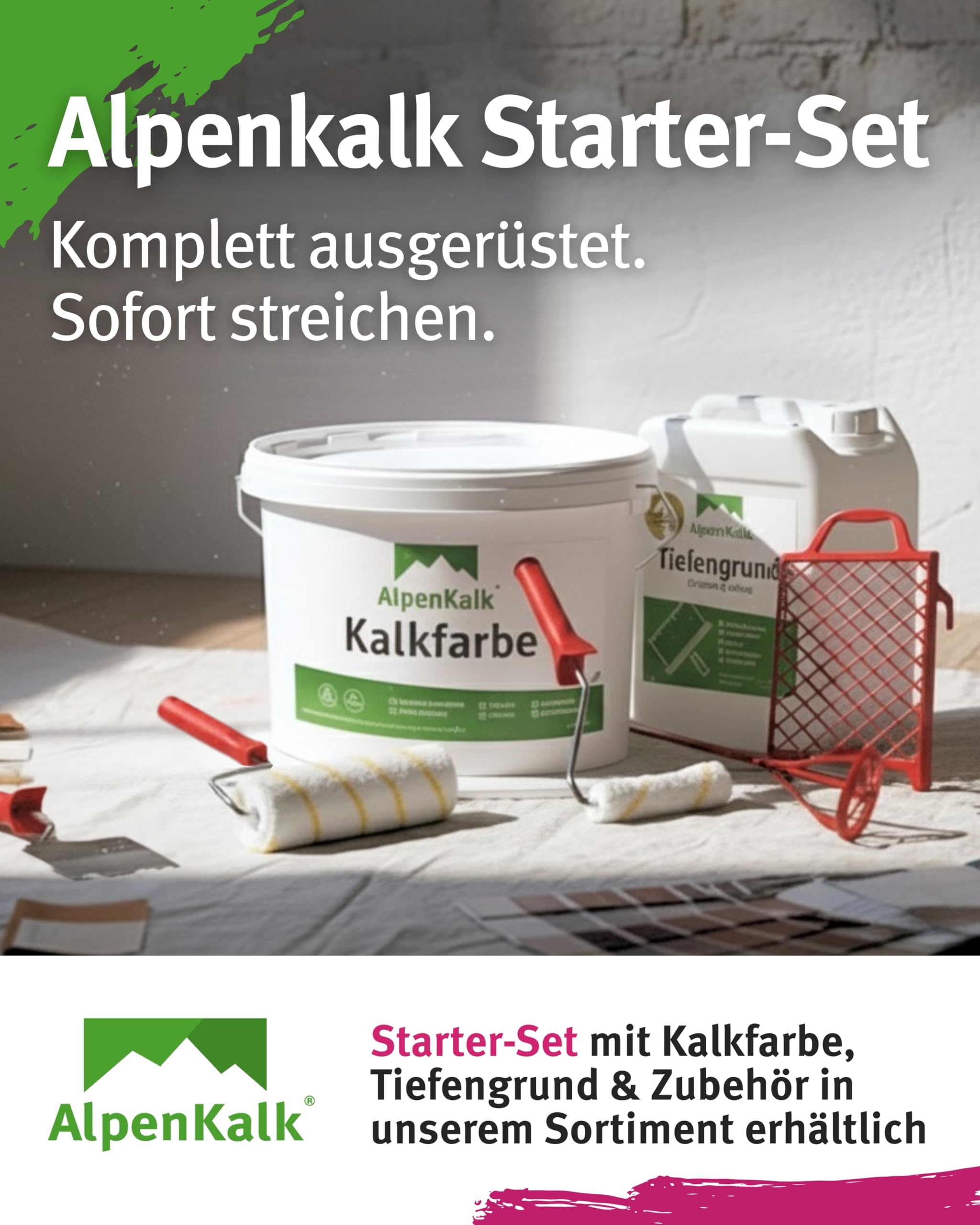 Tiefengrund I 5 L für ca 50 m² | Atmungsaktive Grundierung für innen & außen | Lösungsmittelfrei, geruchsarm & farblos | Optimale Haftung & gleichmäßige Oberfläche