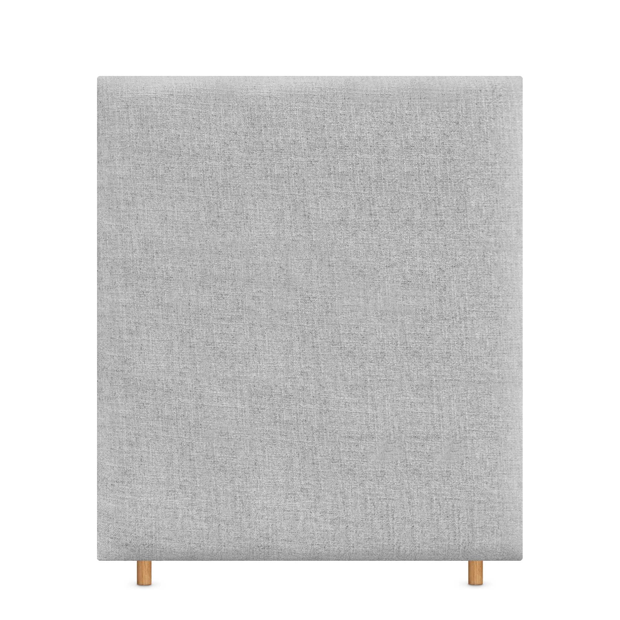 DHOME Testiera in Lino Naturalee Liscia Fino a Terra con Spessore di 8cm Testata imbottita Letto Camera da Letto Moderna Top Trending (Lino Perla, 105cm (Letti 90))