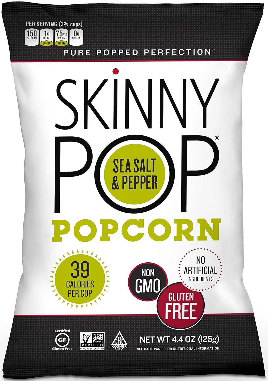Skinny Pop Sea Salt Pepper (Case of 12)