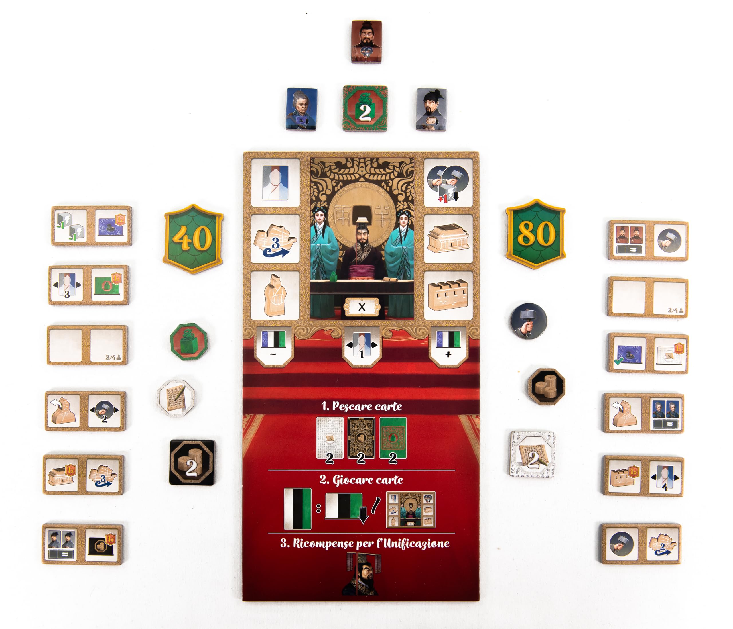 Zhanguo: Il Primo Impero - Gioco di Strategia - Età 14+ - 1-4 Giocatori - 60-120 Minuti