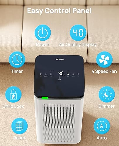Air Purifier for Home Large Room