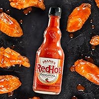 Vista 9 de Frank's RedHot Salsa picante original de pimienta de Cayena (apta para keto), 12 onzas líquidas (paquete de 12)