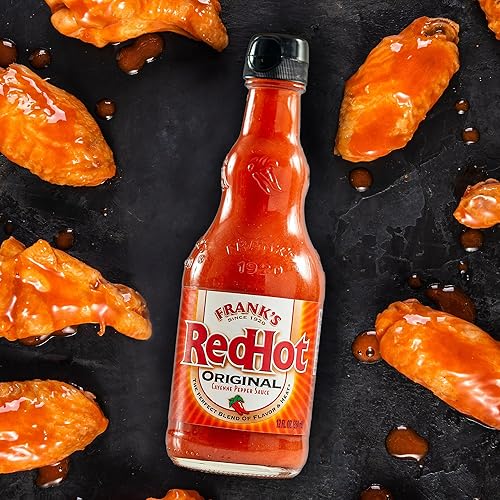 Miniatura 10 de Frank's RedHot Salsa picante original (apto para kitos), 12 onzas líquidas