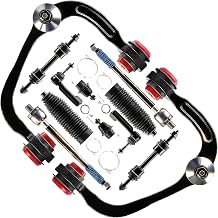 Front Upper Control Arm w/Ball Joint Fit for 09-14 Ford F-150 3.5L, 07-14 Lincoln Navigator 5.4L 2WD?Stabilizer Sway Bar & Outer Tie Rod End Link, Left & Right, Suspension Kit K80306 12pcs