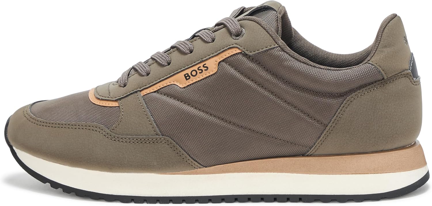 BOSS Men's Kai Retro Low Profile Sneakers - Image 2