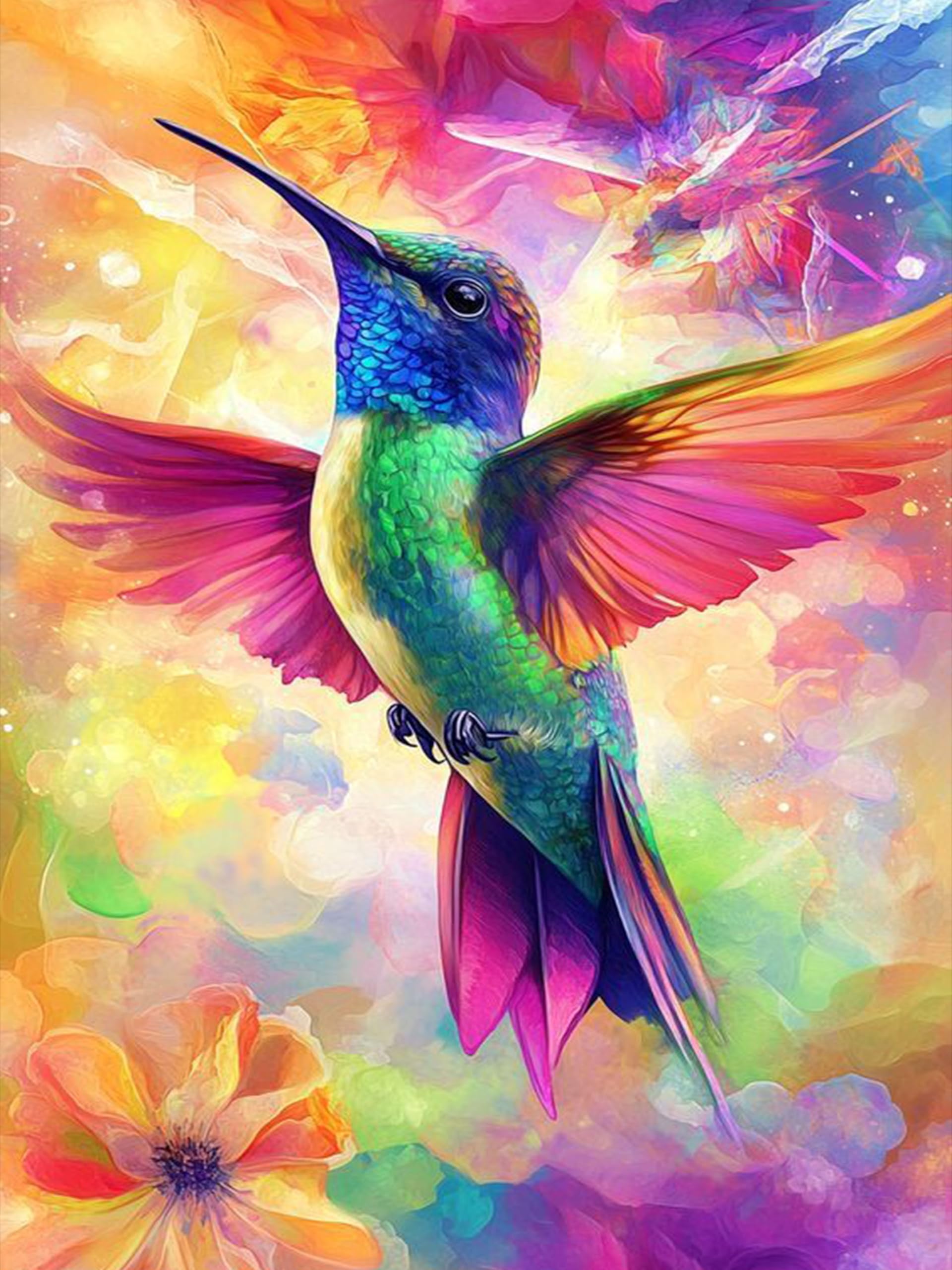 OkarinaArt Diamond Painting Erwachsene, DIY 5D Diamant Painting Bilder für Anfänger