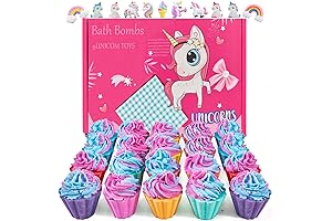 Bath Bombs for Kids with Surprise Unicorn Inside - The Ultimate Fizzling...