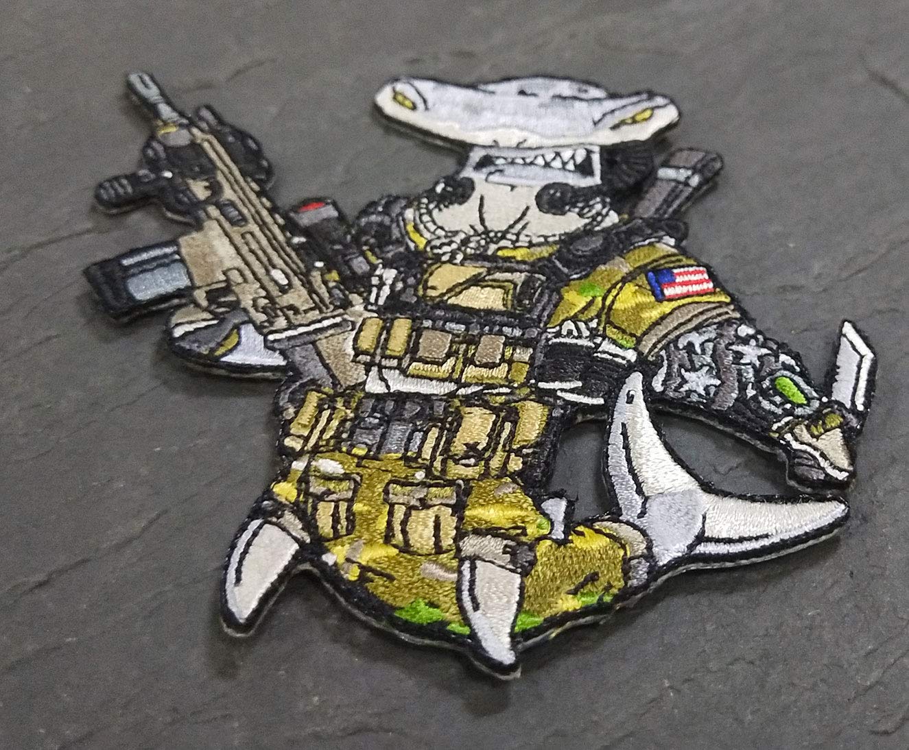 TACOPSGEARCombat Diver Hammerhead Joe Patch Embroidery