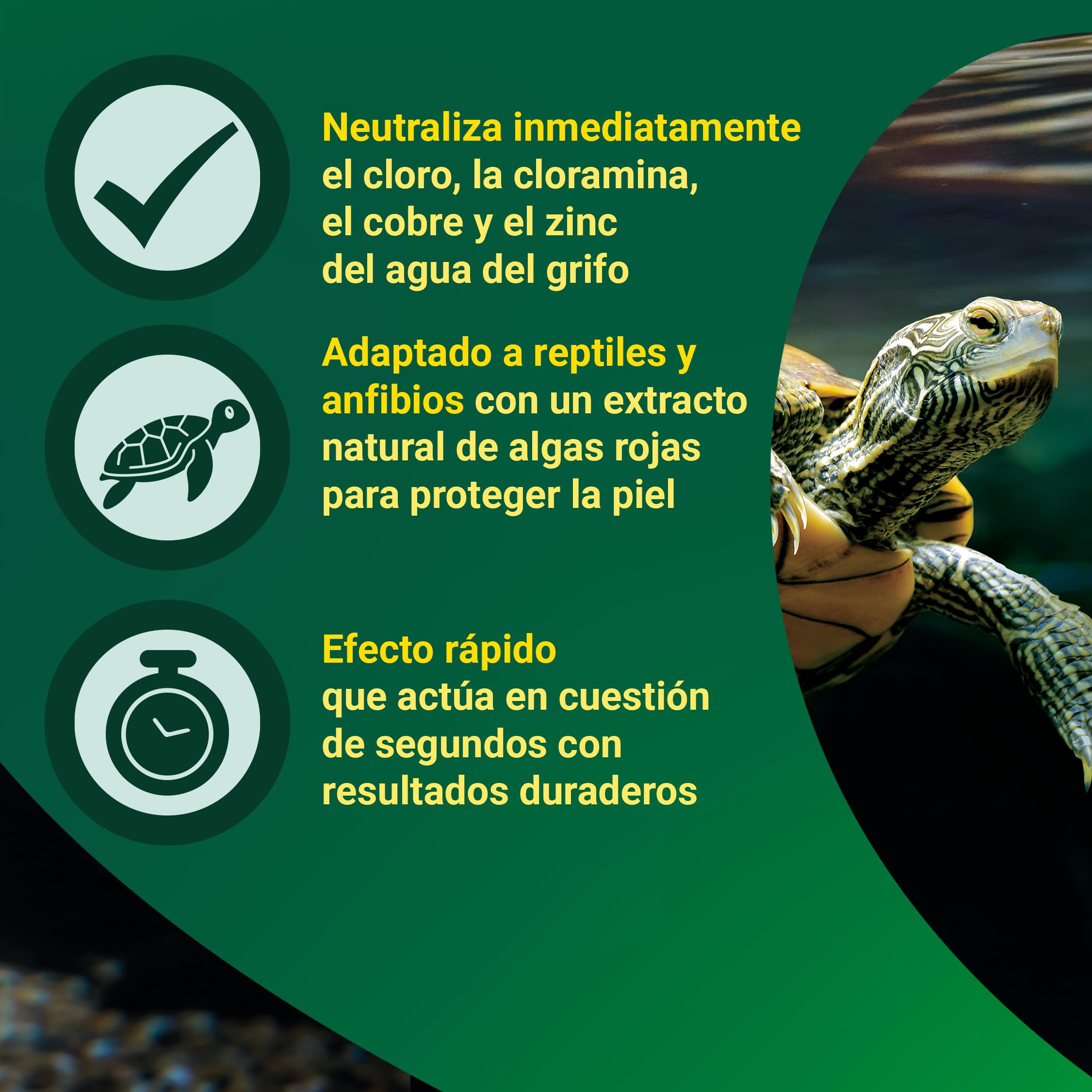 Tetra ReptoSafe 250 ml - Neutraliza los componentes nocivos y garantiza que el agua del grifo sea segura para los reptiles y anfibios acuáticos - 5