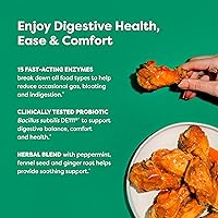 Vista 4 de Renew Life Digestive Duo Probiotic and Enzymes Vegetarian Capsules, Probiotic Promotes Digestive Health, Fast-Acting Enzymes Aid Digestion, With