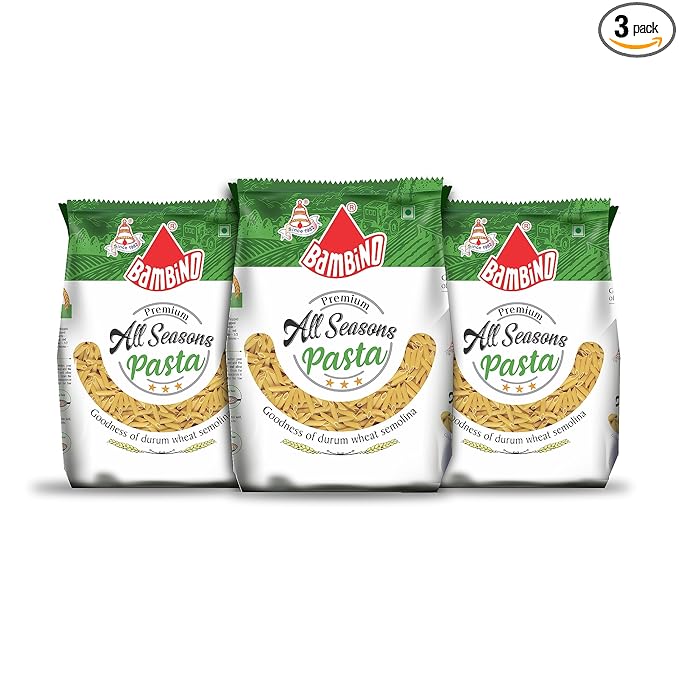 Premium All Seasons Penne Pasta 400g (Durum Wheat) (Combo Pack Of 3)