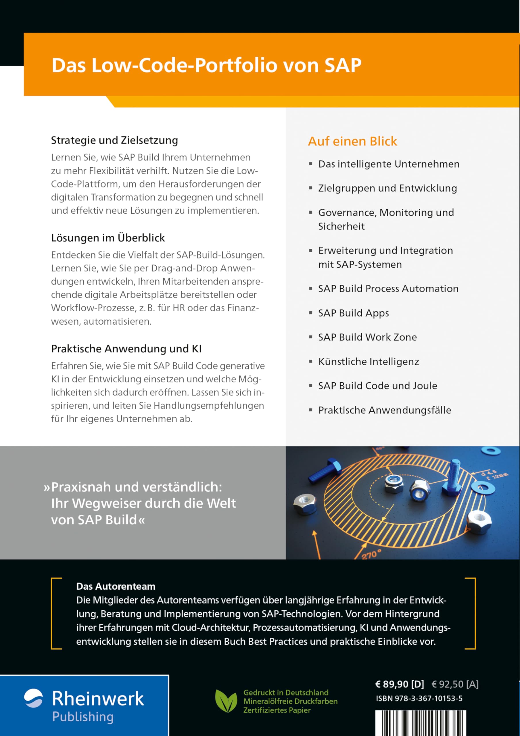 SAP Build: Prozessautomatisierung, Apps und Business Sites (SAP PRESS)