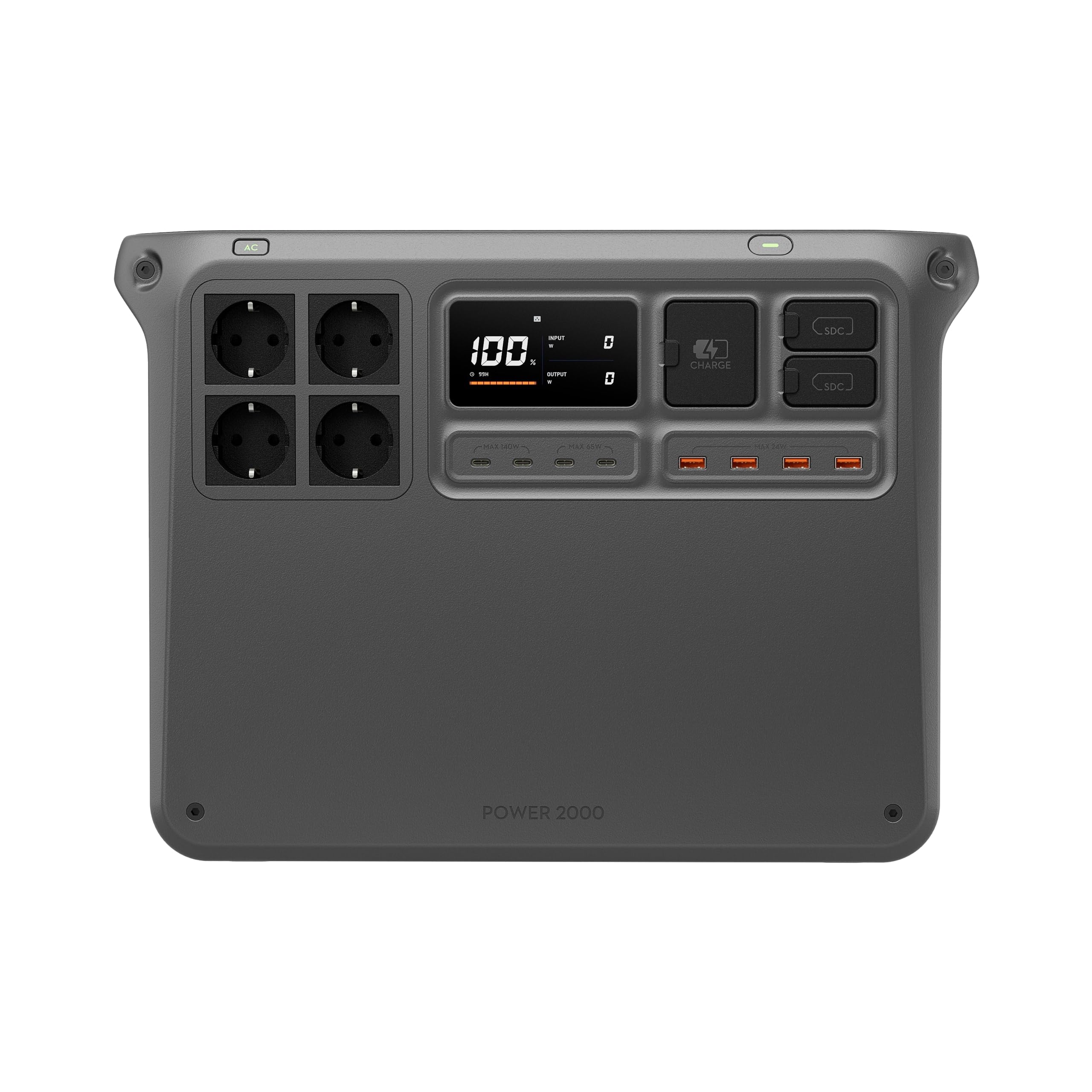 DJI Power 2000 Tragbare Powerstation 1024Wh