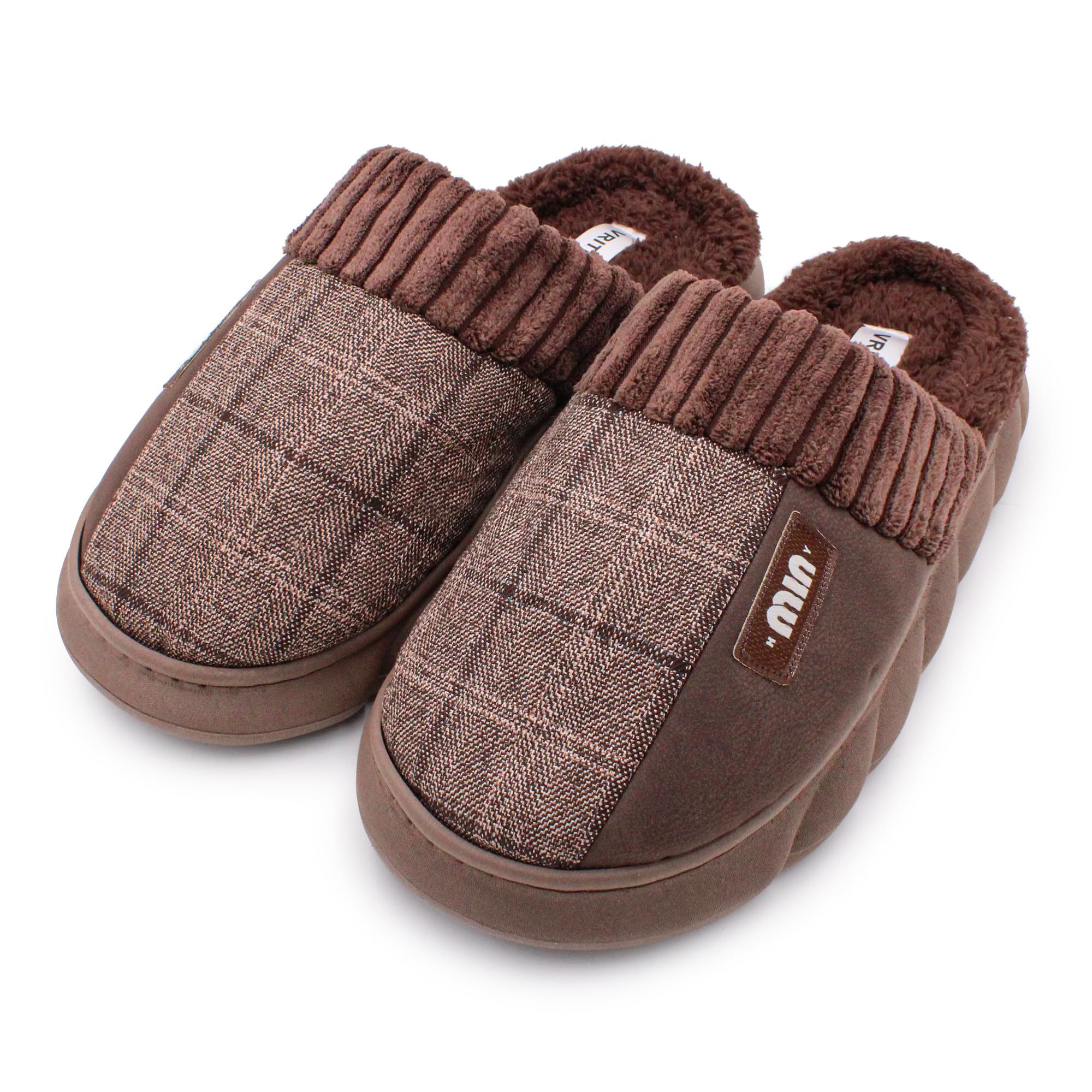 VRITRAZ Unisex Men Women Line Design Comfort Slip On Indoor Clog House Slipper (Grey, UK - 10) (B0BKLK6VSZ) Amazon Price History, Amazon Price Tracker