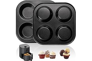 2-Pack Air Fryer Muffin Cups: Smart Bakeware for Quick Muffin Making