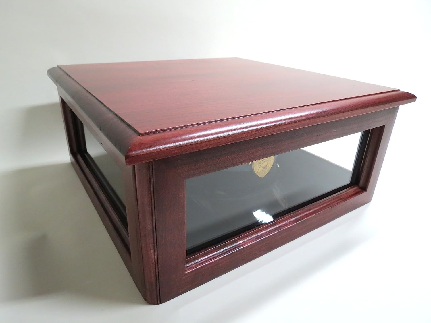 Military Hat Helmet Cover Box (Solid Cherry)