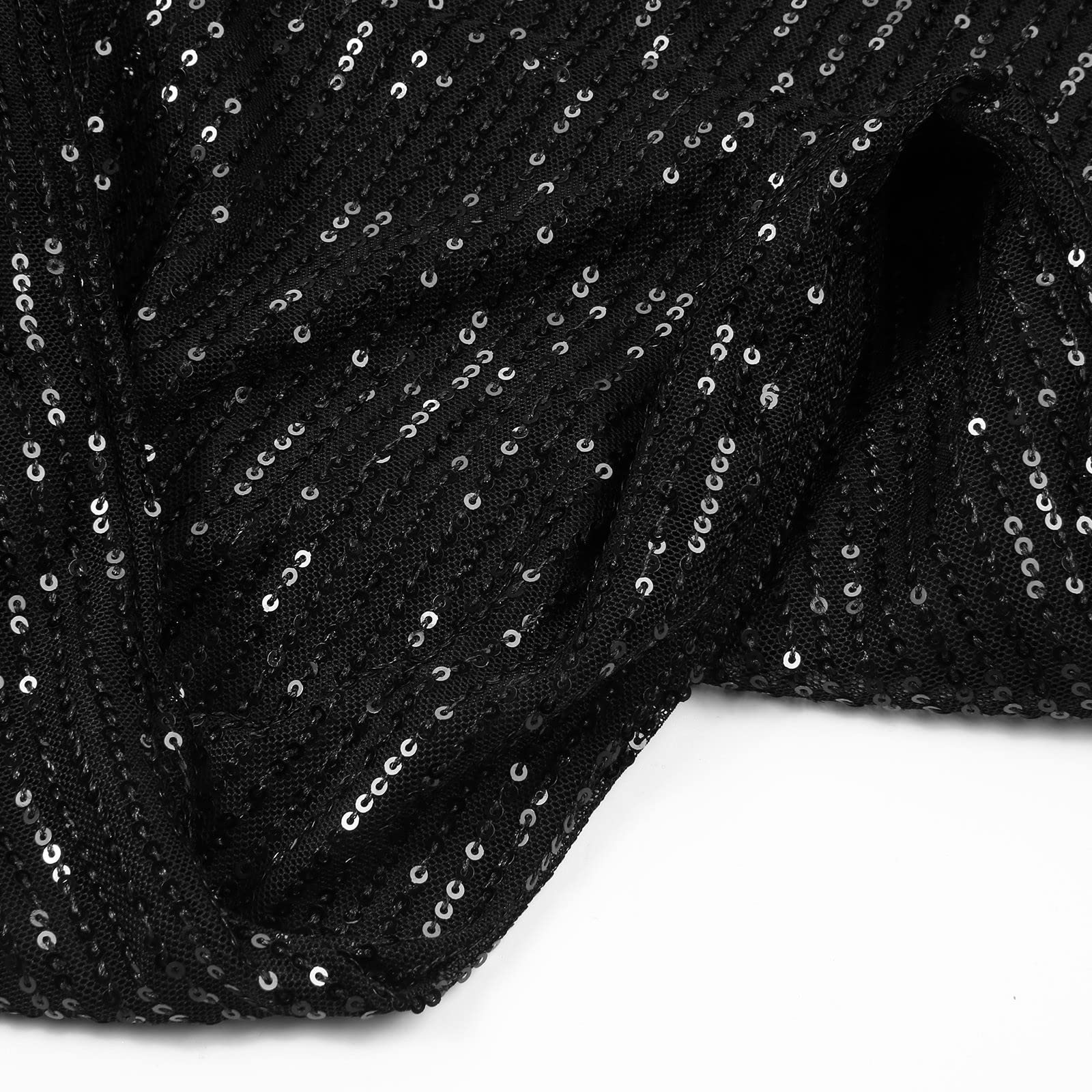 Damen Pailletten Haremshose Frauen Jazz Hose Tanz Pants glänzend Streetwear Club Hosen Palazzo Hose