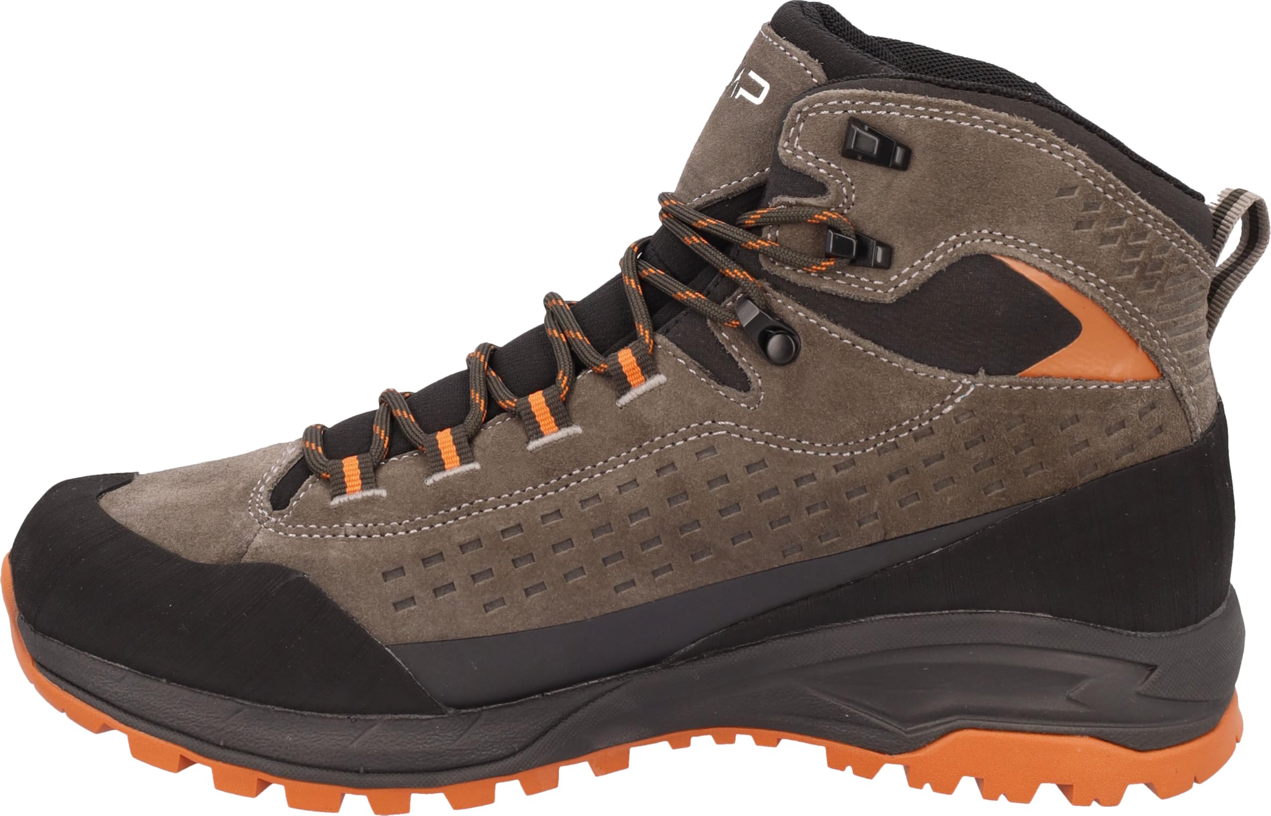 CMP VERTYX MID - Scarpe da trekking WP Fango RUGGINE