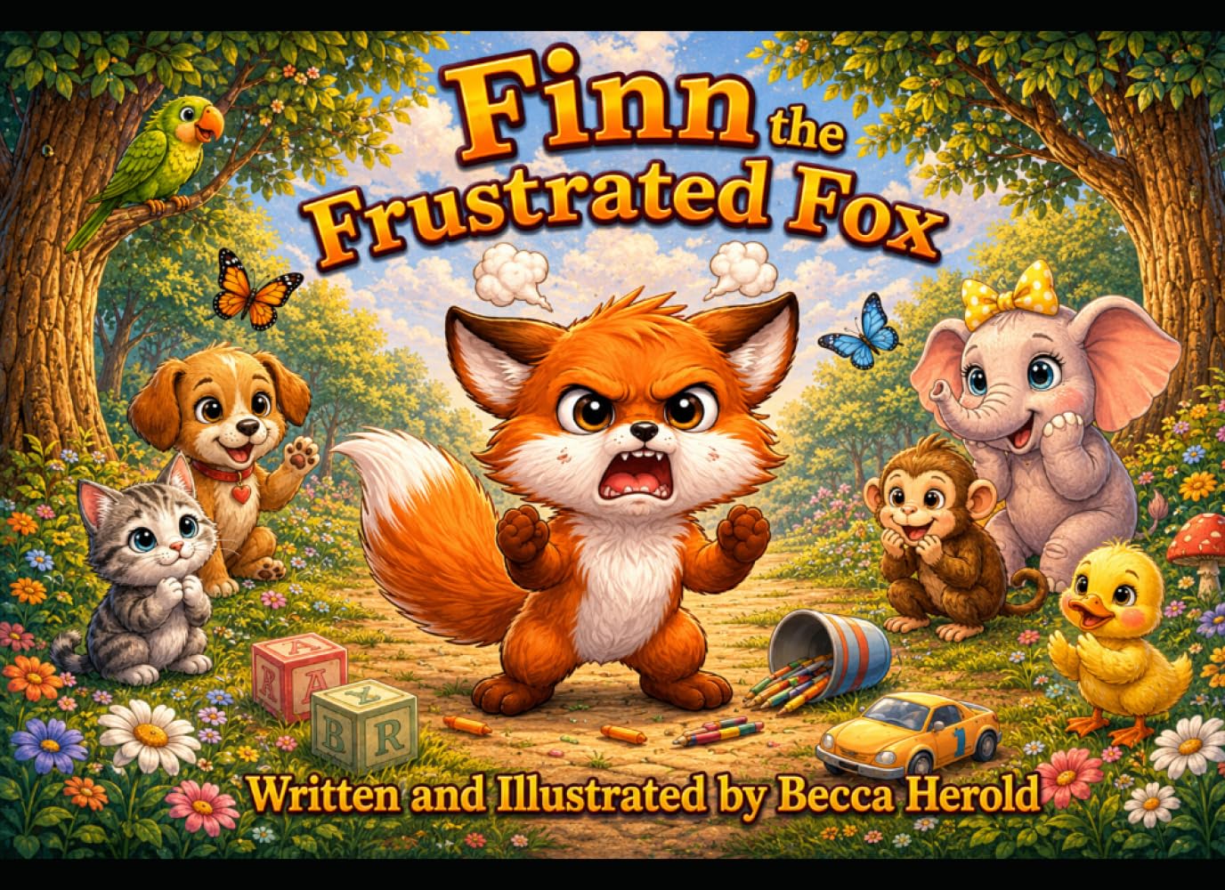 Finn the Frustrated Fox (The Alphabet Feelings Series)