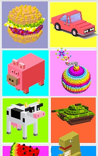 Pixel Art 3D Coloring By Number For Adults Free #TOP2