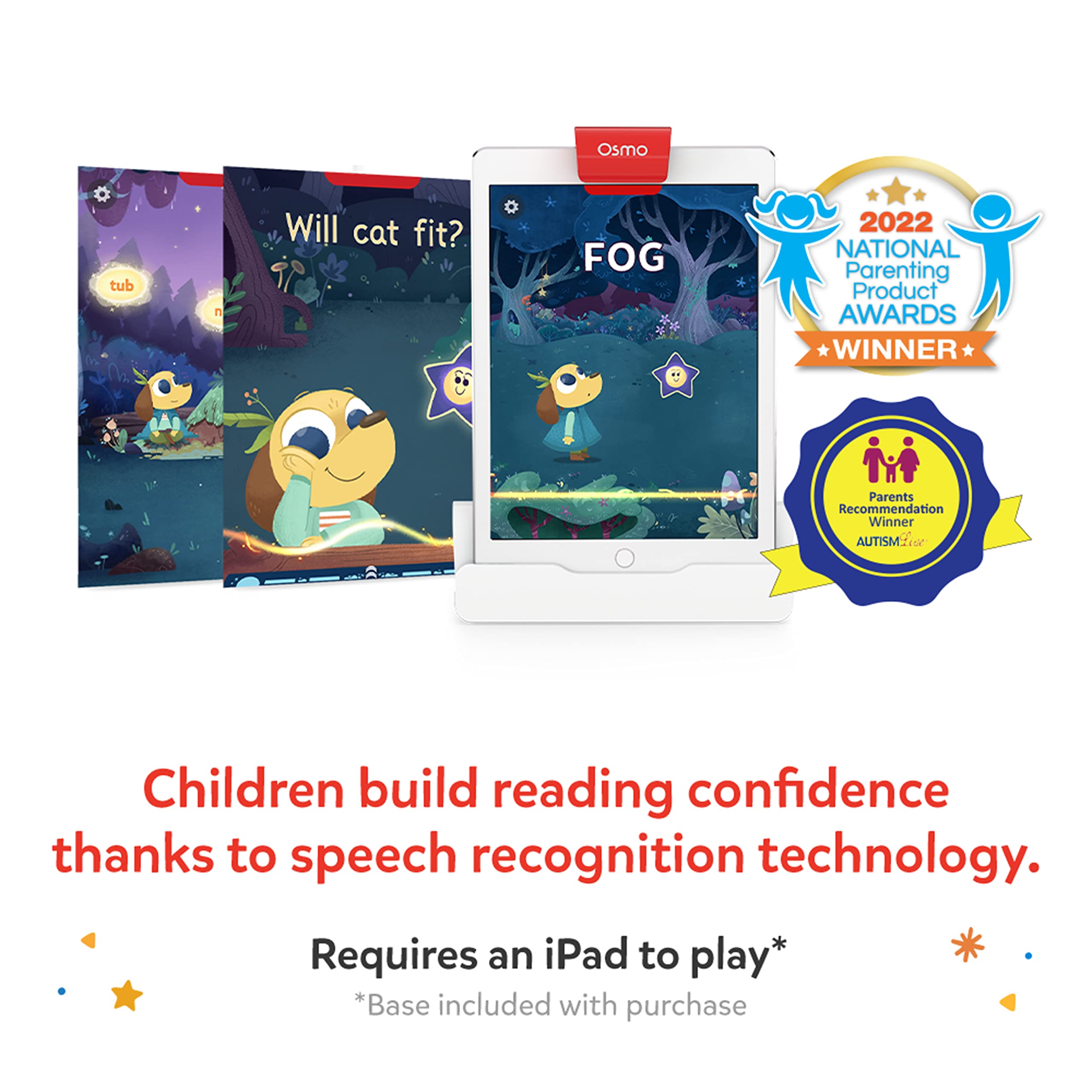 Osmo Reading Adventure Beginning To Read Kit For