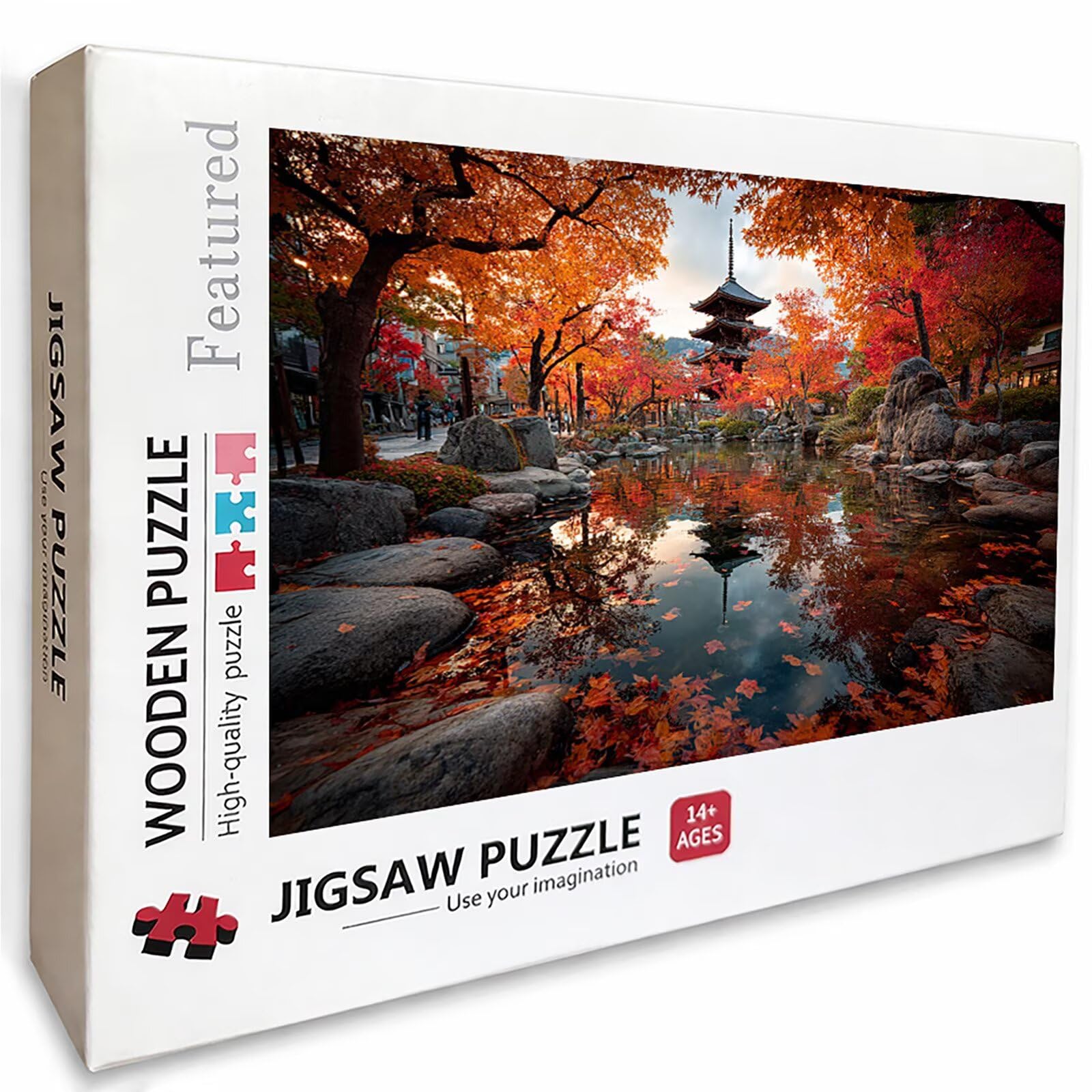 Puzzle krajobrazowe dla dorosłych, 6000 elementów, "zrób to sam", 179 x 105 cm, drewniane puzzle dla całej rodziny, dekoracyjne puzzle i prezenty, duże, sprytne puzzle, prezent, (rośliny) 3-9507