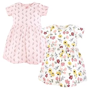 Hudson Baby Girls Cotton Dresses